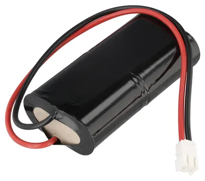 Productafbeelding van Notlichtaccu NiMH 4,8V 1800mAh L2x2 Sub-C met 200mm kabel en connector, vervangt CEAG 40066071181