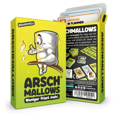 Produktbild von ARSCHMALLOWS® – "Weniger frisst mehr."