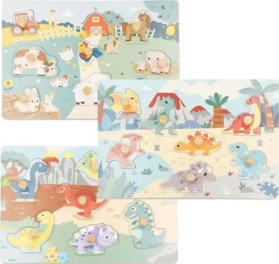 Obrázek produktu pro Puzzle Colorbaby Dinosaurus