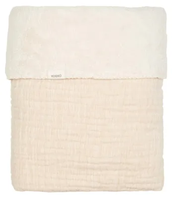 Produktbild von Koeka Rivoli Teddy Bettdecke – 100 x 150 cm – Warm White