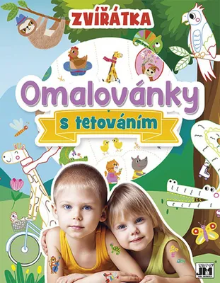 Obrázek produktu pro Omalovánky s tetováním - Zvířátka
