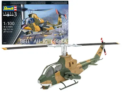 Image de Modèle réduit de l'hélicoptère Revell AH-1 COBRA 1:100 RV0017