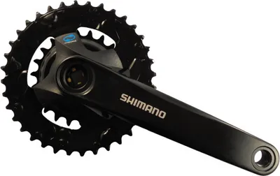 Immagine prodotto di pedivelle Shimano Altus FC-M315 2x7/8 36x22z 175mm nero confezione originale