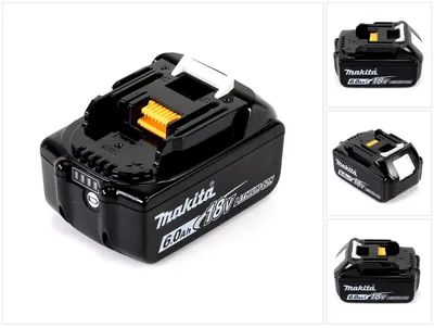 Immagine prodotto di Makita BL 1860 B Batteria al litio18 V -  6,0 Ah / 6000 mAh con spia LED ( 197422-4 )