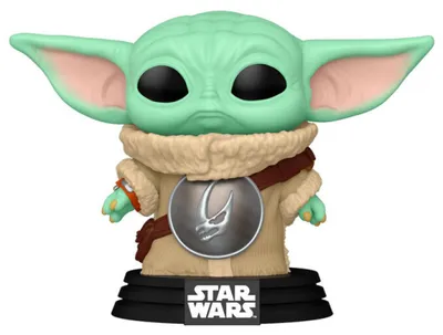 Produktbild von FUNKO Sammelfigur POP! STAR WARS The Mandalorian Grogu 9,1cm