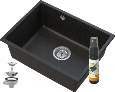 Produktbild von Manado Gold Unterbaubecken Chrom 60
