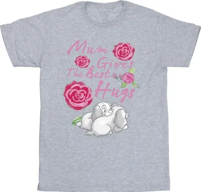 Produktbild von Disney - "Lady And The Tramp Mum Hugs" T-Shirt für Herren BI33884 (S) (Grau)
