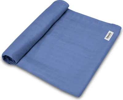 Produktbild von LIONELO Bamboo Swaddle Musselin-Babywickel, Babydecke Aus 100% Natürlicher Bambusbaumwolle, Größe 120 x 120 cm, Mulltücher, Kinderdecke, Angenehmes und Weiches Material