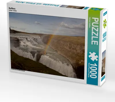Produktbild von Calvendo Gulfoss 1000 Teile Puzzle quer 640x480mm, Gulbins Helmut; 7357007