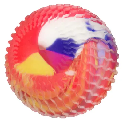 Produktbild von Toi-toys lustiger Quetschball aus Neonmarmor mit Schaumstoff, 12 cm