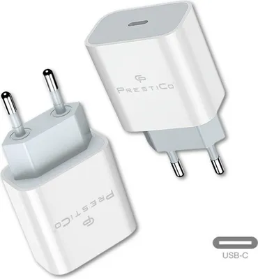 Produktbild von Schnell Ladegerät 20W USB-C Netzteil Adapter Stecker für Samsung Apple Handy
