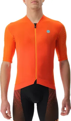 Obrázok produktu pre UYN Airwing cyklistický dres pánsky oranžový/čierny XL