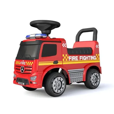 Image de MERCEDES ANTOS - Trotteur rouge pompier