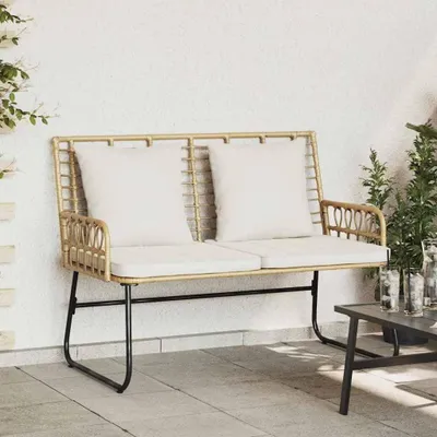 Productafbeelding van Moderne Poly Rattan Tuinset voor Buiten met Kussens