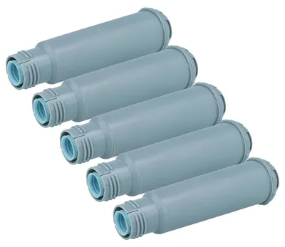 Produktbild von vhbw 5x Wasserfilter Filter Ersatz für Nivona 390700100, NIRF-700, 4260083467015 für Kaffeevollautomat, Espressomaschine Grau