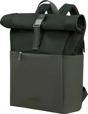 Produktbild von Samsonite 4Pack Laptop Rolltop Backpack 15,6 Zoll Laptoprucksack forrest green