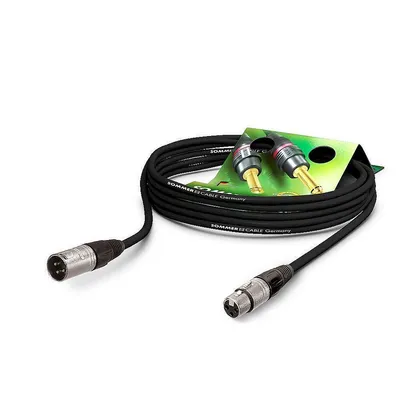 Produktbild von Lautsprecherkabel Meridian, 2 x 2.50 mm² | XLR / XLR, NEUTRIK® | 15,00m | schwarz