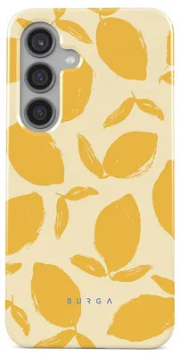 Zdjęcie produktu dla Etui do Samsung Galaxy S24 - Etui twarde na tył Burga Tough - Lemon Tart