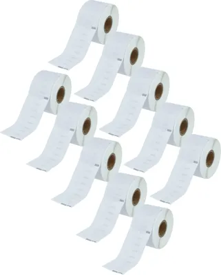 Produktbild von vhbw 10x Rolle 41mm x 89mm (300 Etiketten) Ersatz für Dymo 11356 für Drucker Weiß