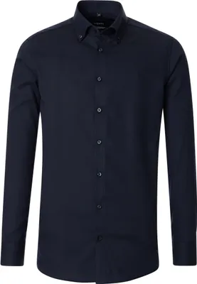 Produktbild von VENTI Herren Businesshemd Langarm Button-Down Modern-Fit Marine 39
