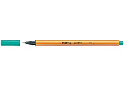 Immagine prodotto di STABILO Fineliner (Verkaufseinheit: 10) STABILO® point 88®, 0,4 mm, eisgrün 661245 4006381333795