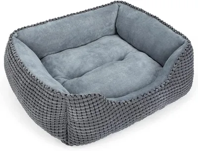Zdjęcie produktu dla Miękkie i oddychające legowisko dla małych psów - można prać w pralce, antypoślizgowe, wymiary: 51x48x15 cm