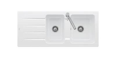 Produktbild von Villeroy & Boch V&B Spüle ARCHITECTURA 80 1160x510mm Handbetätigung weiß