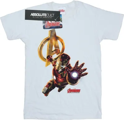 Produktbild von Marvel - T-Shirt für Herren BI12240 (XXL) (Weiß)
