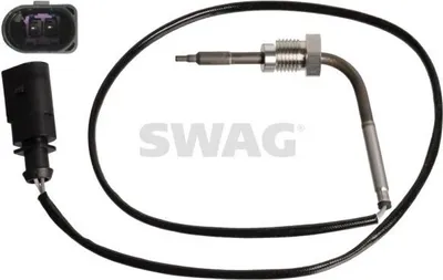 Produktbild von SWAG 33 10 0233 Abgastemperatursensor für VW Transporter V Bus (7HB, 7HJ, 7EB, 7EJ, 7EF, 7EG, 7HF, 7EC) 550mm