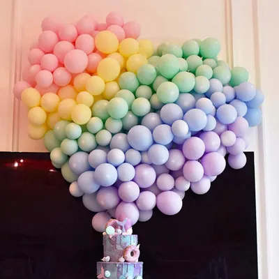 Produktbild von Zoll Mini-Pastell-Latexballons, 200 Stück, verschiedene Macaron-Bonbonfarbene Latex-Partyballons für Hochzeit, Geburtstag, Babyparty, Party-Dekoration, Bogen, Ballonturm, Ballongirlande
