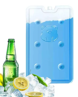 Image de Elzusha - Packs de refroidissement réutilisables pour boîtes à lunch et glacières
