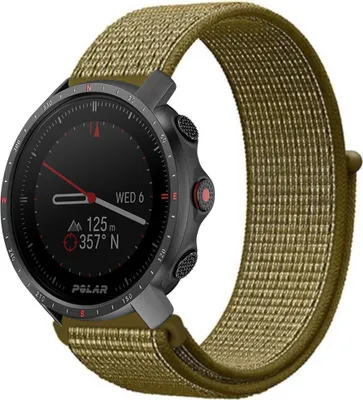 Produktbild von Strap-it Polar Grit X Pro Nylonarmband (Oliv)