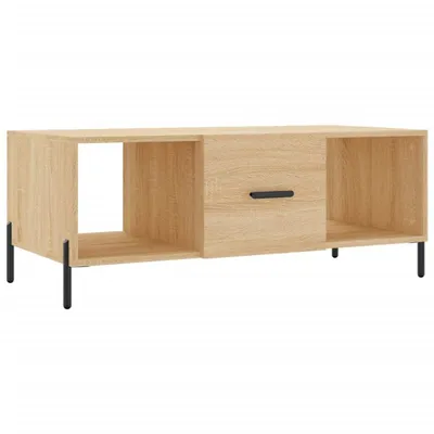 Obrázek produktu pro vidaXL Konferenční stolek Sonoma Dub 102x50x40 cm Materiál dřeva