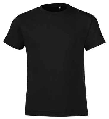 Image de SOLS - T-shirt pour enfants LT6283 (140) (noir)