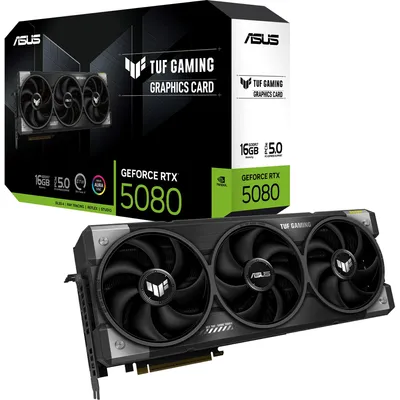 Image de Asus Vga 16Gb Rtx5080 Tuf-16G-Gaming 3Xdp/1Xhdmi Tuf-Rtx5080-16G-Gaming