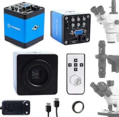 Produktbild von Techrebal "Blue Lagoon" FULL HD HDMI 2.0MP Kamera für Mikroskop blau FHD2MPR/H3602