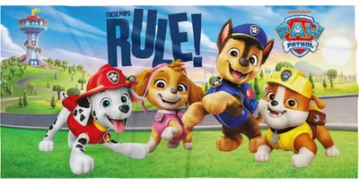 Obrázok produktu pre Detská osuška Paw Patrol All Paws to Headquarters