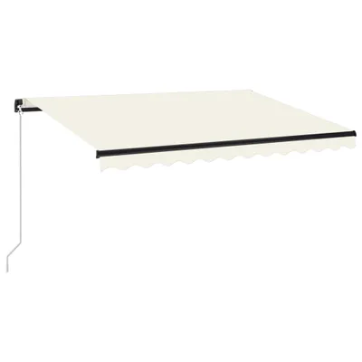 Produktbild von vidaXL Markise Manuell Einziehbar 350x250 cm Creme