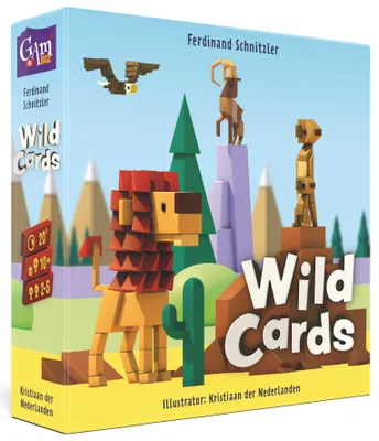 Image de Jeu de cartes Gam'inBIZ Wild Cards - Collectionner et enchérir sur des animaux