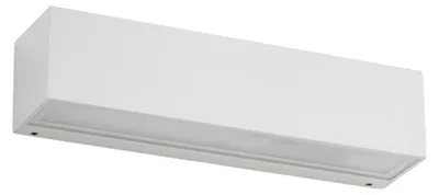 Produktbild von Lucande LED-Außenwandlampe Lengo, 25cm, weiß, up/down, 3000K