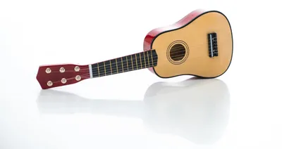 Produktbild von Großhandel GmbH - Ware Boogie Bee Holzgitarre mit 6 Saiten, 55 cm