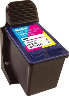 Produktbild von KMP Tintenpatrone passend für HP 22XL C9352CE 3-farbig