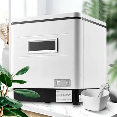 Produktbild von 1500W myčka nádobí Plně automatická stolní myčka nádobí Mini myčka nádobí Nerezová myčka nádobí Kompaktní stolní myčka nádobí