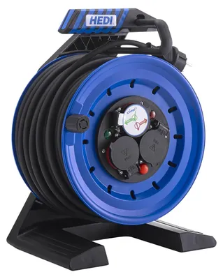 Obrázok produktu pre HEDI Vollkunststoff-Kabeltrommel Generation 7 Coworker (Kabeltrommel-Ã¸ 250 mm)