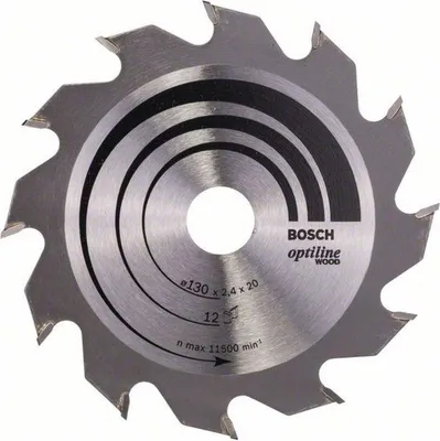 Obrázok produktu pre Pílový kotúč Optiline WO H 130x20 mm, Z 12