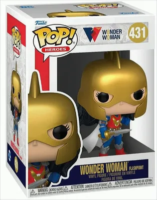 Produktbild von Funko Wonder Woman 80th Anniversary POP! Heroes Vinyl Figur Wonder Woman (Flashpoint) 9 cm FK54994