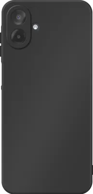 Immagine prodotto di Avizar, custodia in silicone soft-touch Galaxy A07 antiscivolo, nero