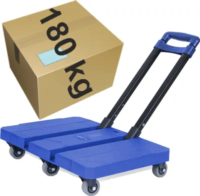 Immagine prodotto di Carrello di trasporto pieghevole con piattaforma 180 kg