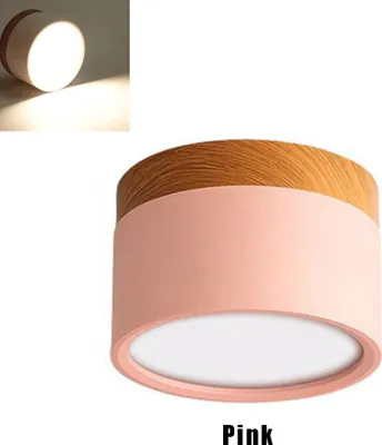 Obrázok produktu pre 7W stropné bodové svietidlo stropné bodové svietidlo LED stropné bodové svietidlo bodové svietidlo stropné svietidlo stropné svietidlo, ružové, biele svetlo