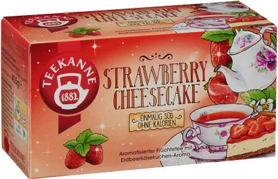 Produktbild von Teekanne - Strawberry Cheesecake - 18er